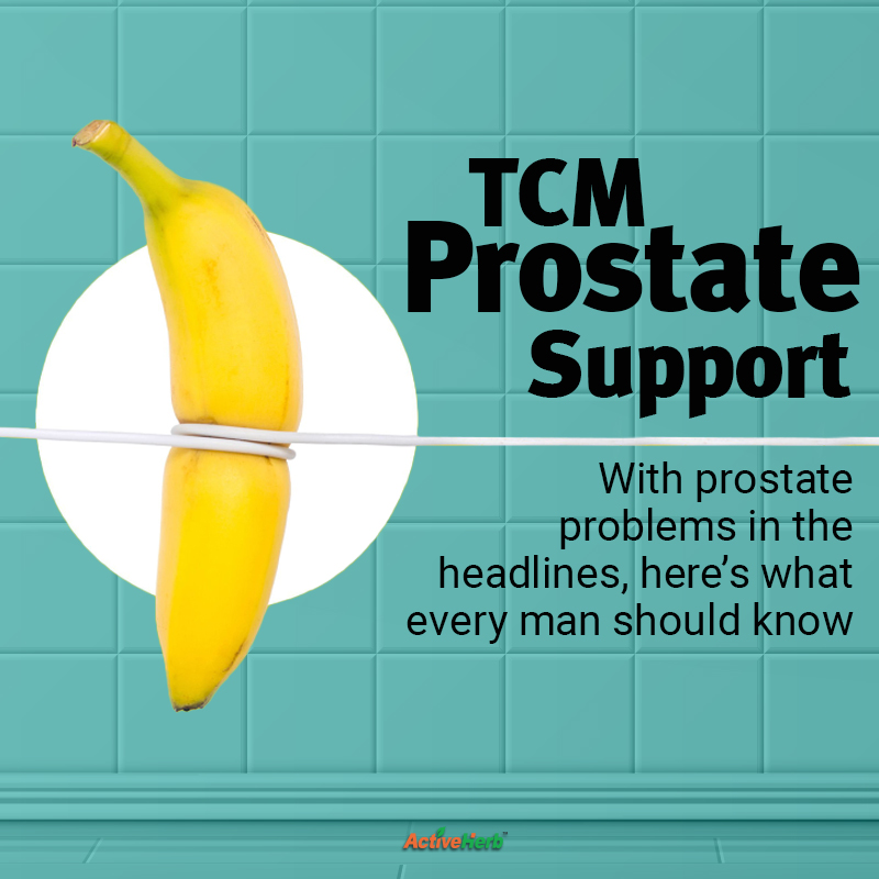 TCM Prostate Support: With Prostate Problems In The Headlines, Here’s What Every Man Should Know
