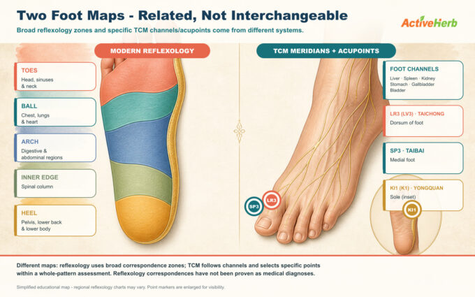 Two Foot Maps - Related, Not Interchangeable
