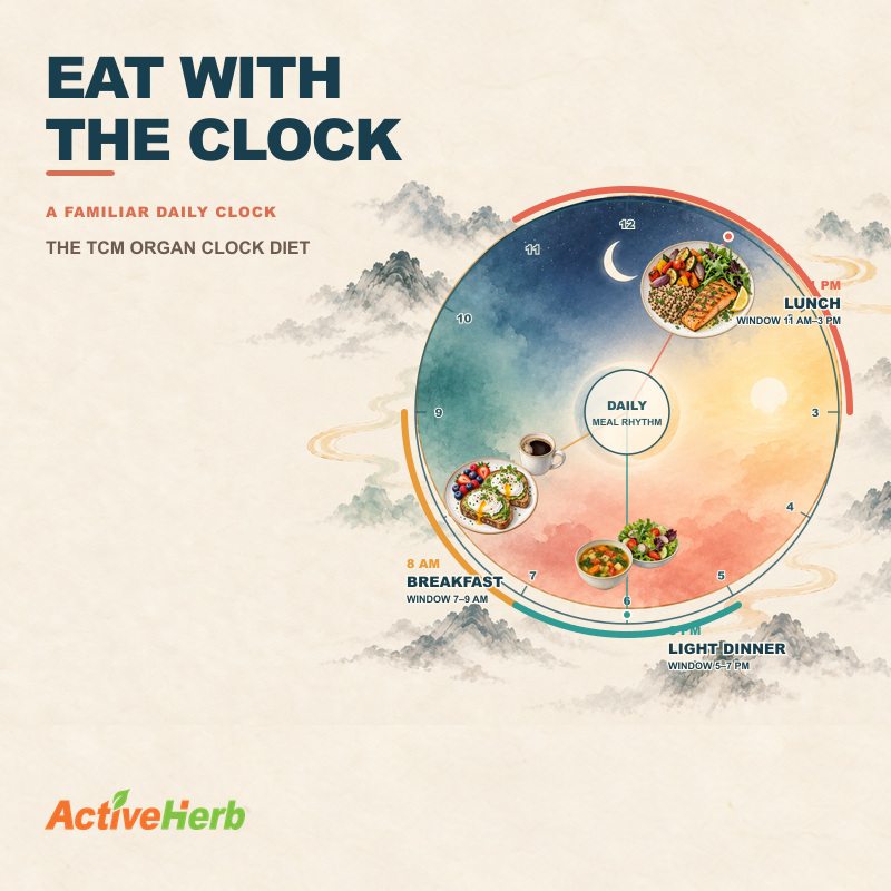 The TCM Organ Clock Diet: What to Eat and When, According to Chinese Medicine